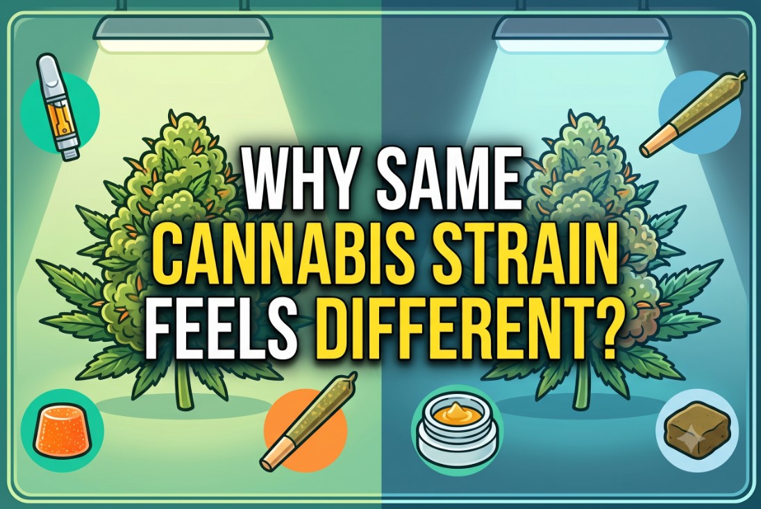 Why Does the Same Cannabis Strain Feel Completely Different Every Time